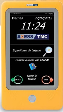 ETC Electronic time card axess tmc