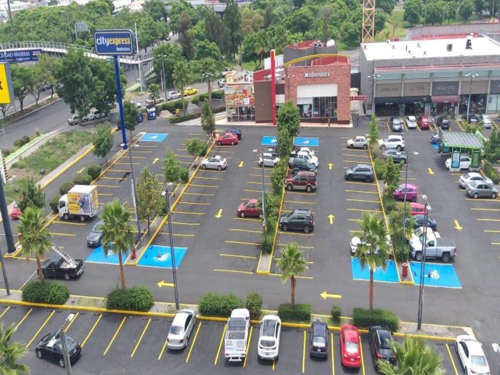 Remodelación de estacionamiento