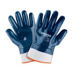 Guantes de algodón con recubrimiento de nitrilo Modelo GU-845 Marca Truper