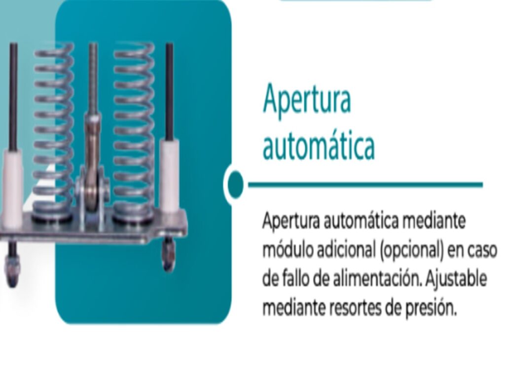 sistema de apertura automática Elka