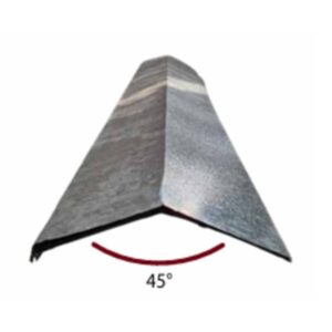 angulos o bota agua de lamina galvanizada de 45 Marca Colma