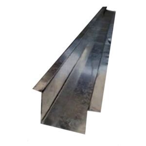 Canaleta lisa de lámina galvanizada