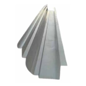 Canaleta tipo Pecho Paloma de lámina galvanizada