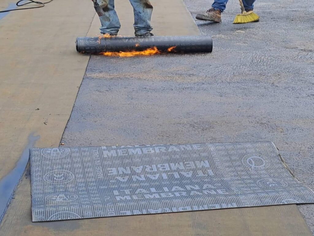 Impermeabilizante de membrana italiana