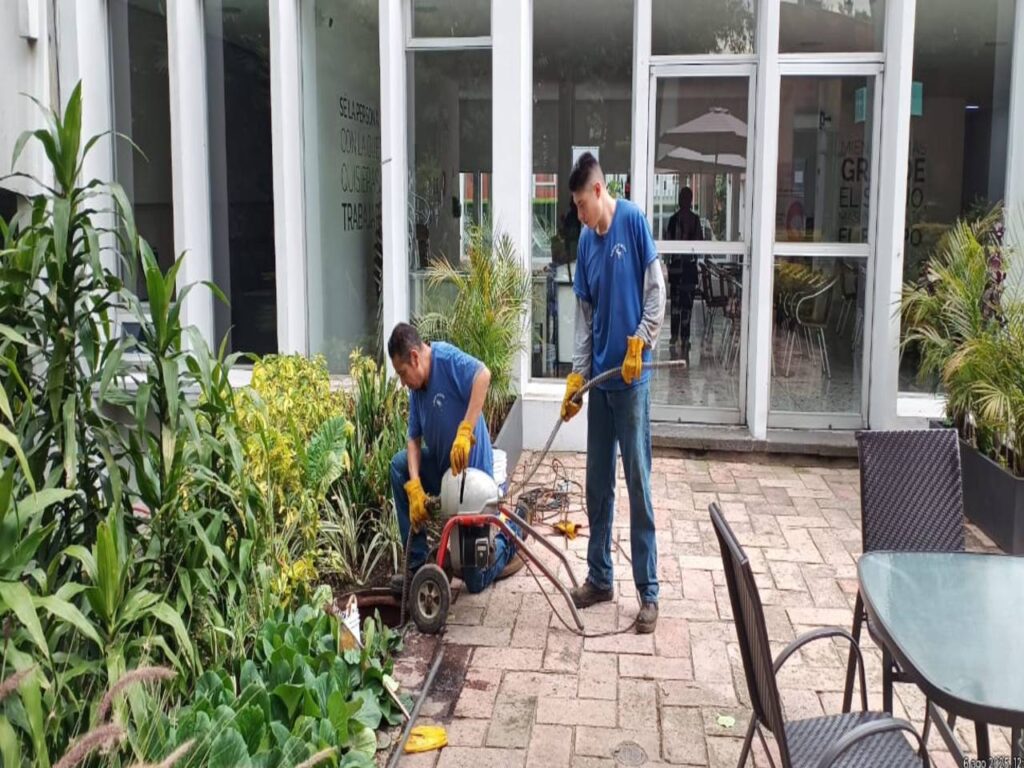 limpieza red sanitaria