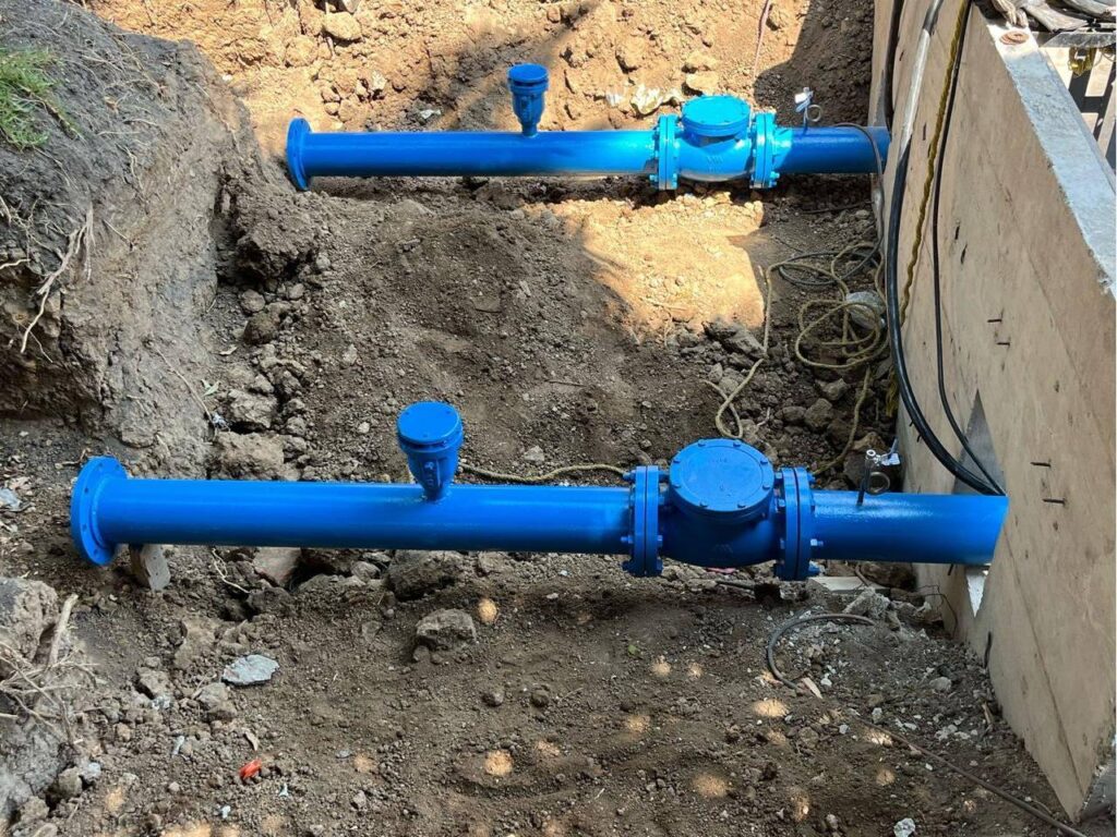 lineas de conducción de agua