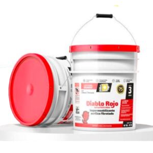 Impermeabilizante Acrílico Elastomérico ecológico de alta reflectividad Aplica fácil Diablo Rojo Marca Protexa