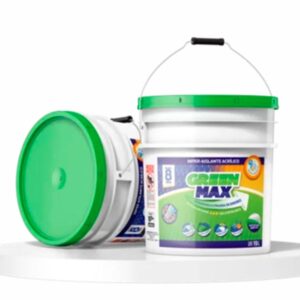 Impermeabilizante acrílico elastomérico ecológico con tecnología termoaislante Green Max Fotosensible Marca Protexa