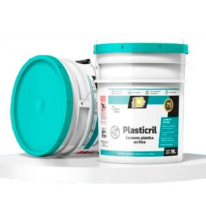Sellador Acrílico en Pasta de Alta Elasticidad y Adherencia Plasticril Marca Protexa