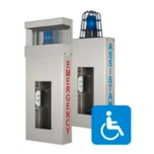 Aiphone Torre de Pared Soporte de montaje mural para estaciones de emergencia Serie IX