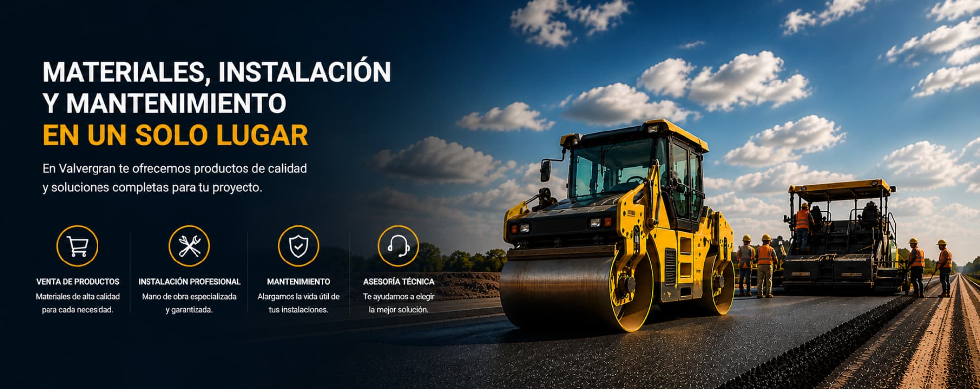 MATERIALES, INSTALACIONES Y MANTENIMIENTO EN UN SOLO LUGAR